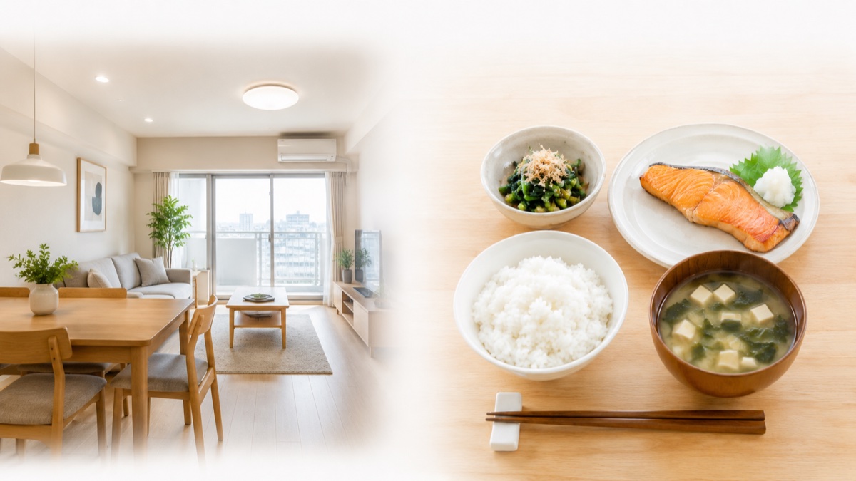 同棲生活の部屋と食事 - 家賃や食費の精算